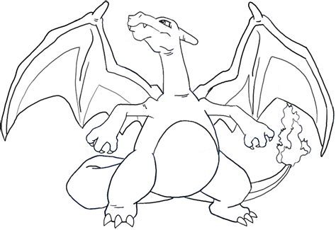 How to draw Charizard Pokemon .